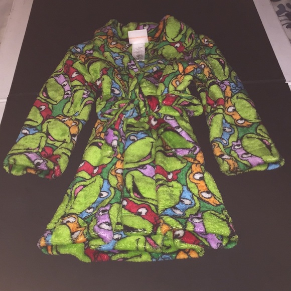 ❌SOLD❌ Nickelodeon TeenageMutantNinja Turtle Classic Robe - Picture 4 of 7